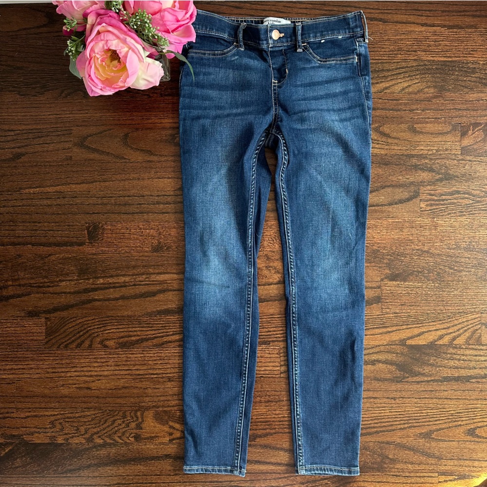 Abercrombie Kids pull on Jean legging, size 11-12Y